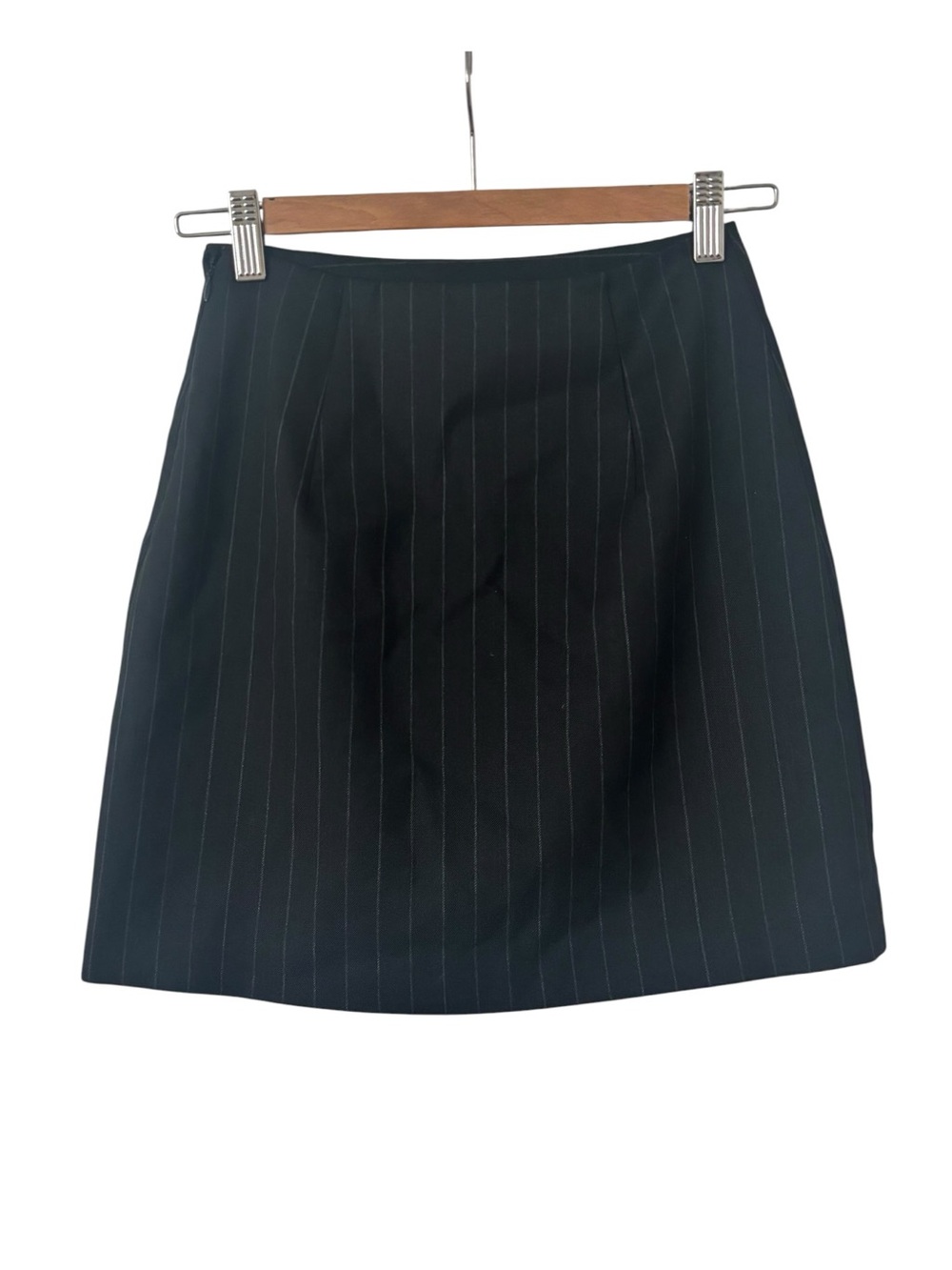 The Andamane Pin Stripe Mini Skirt - Picture 3 of 4